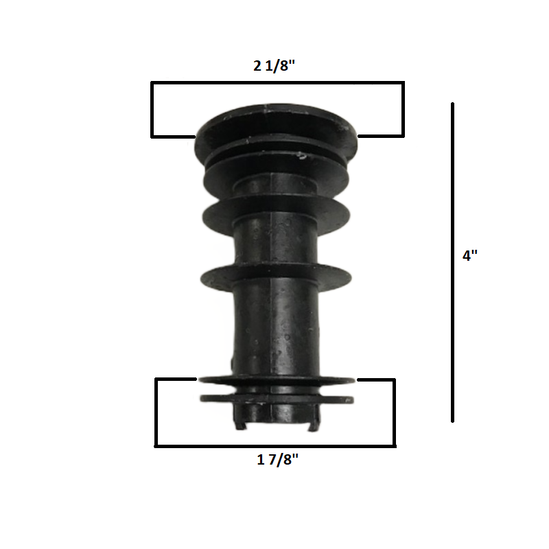 Chromcraft Swivel Tilt Mechanism with Plastic Insert Set of 5