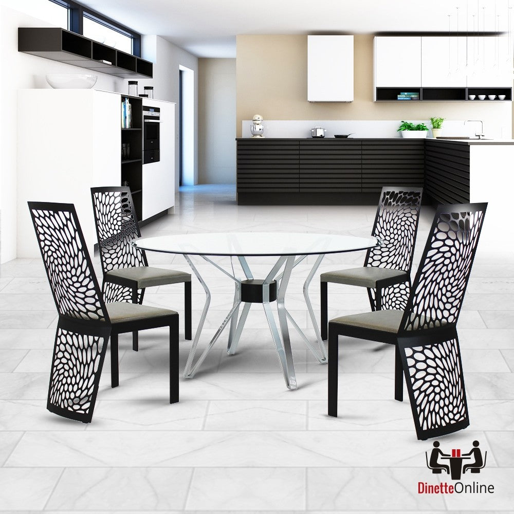 Johnston Casuals Carmine & Transformer Round Dining Set