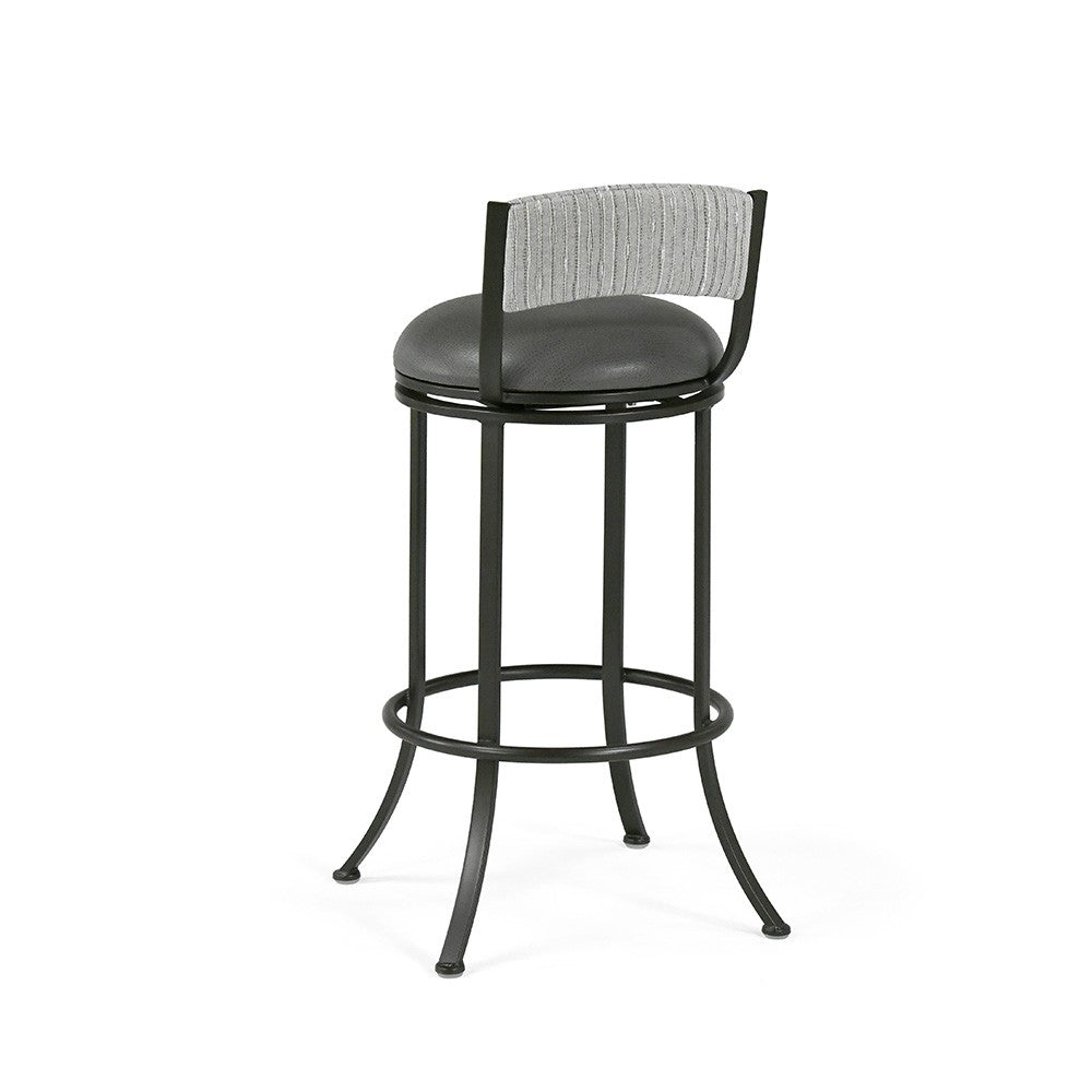 Johnston Casuals Monaco Upholstered Back 30" Swivel Bar Stool 1929-30