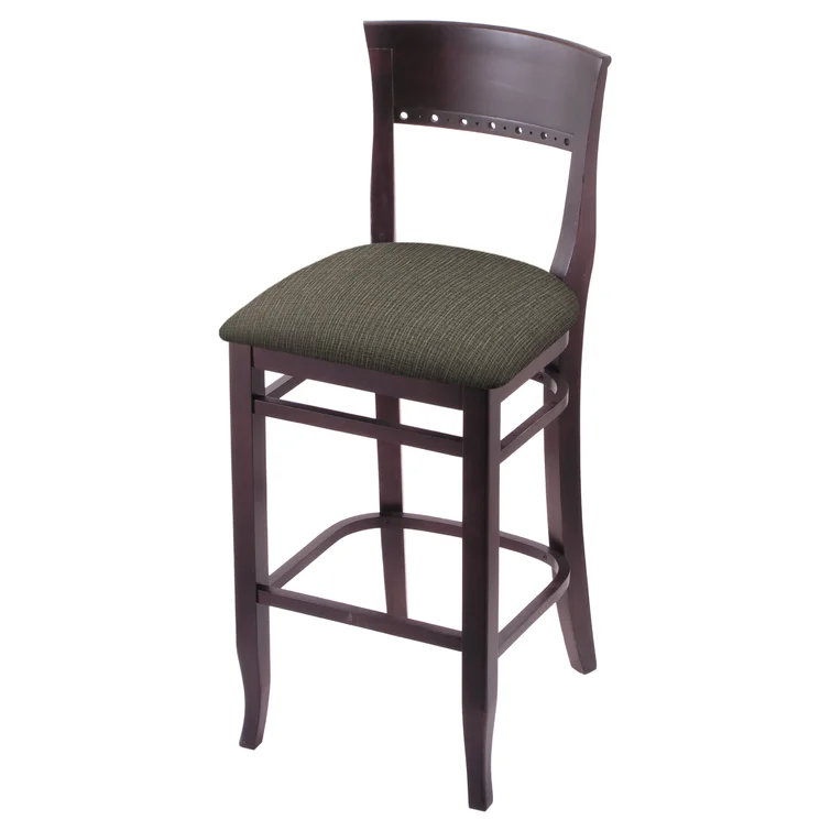 Tempe Commercial Grade Wood Biedermeier 30" Bar Stool