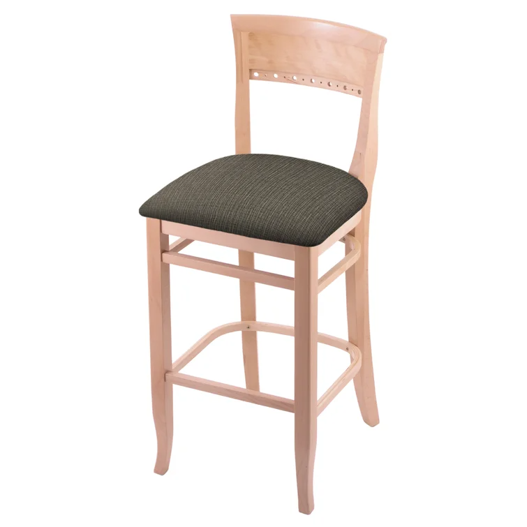 Tempe Commercial Grade Wood Biedermeier 30" Bar Stool