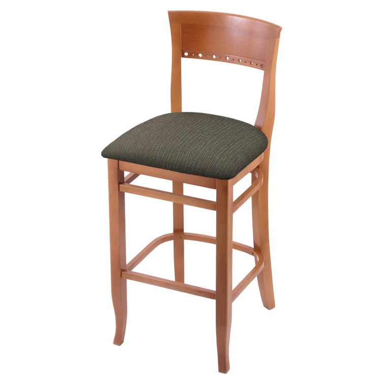 Tempe Commercial Grade Wood Biedermeier 30" Bar Stool