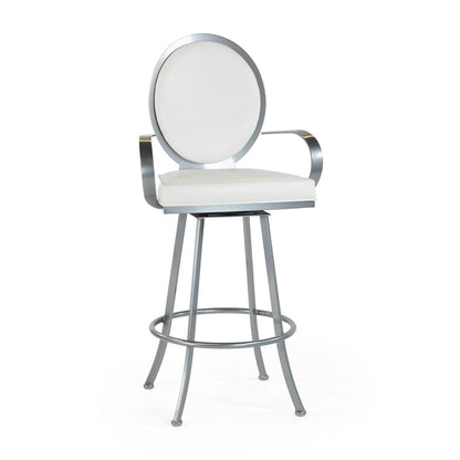 Johnston Casuals Studio II 30" Swivel Bar Stool with Arms 3989-30