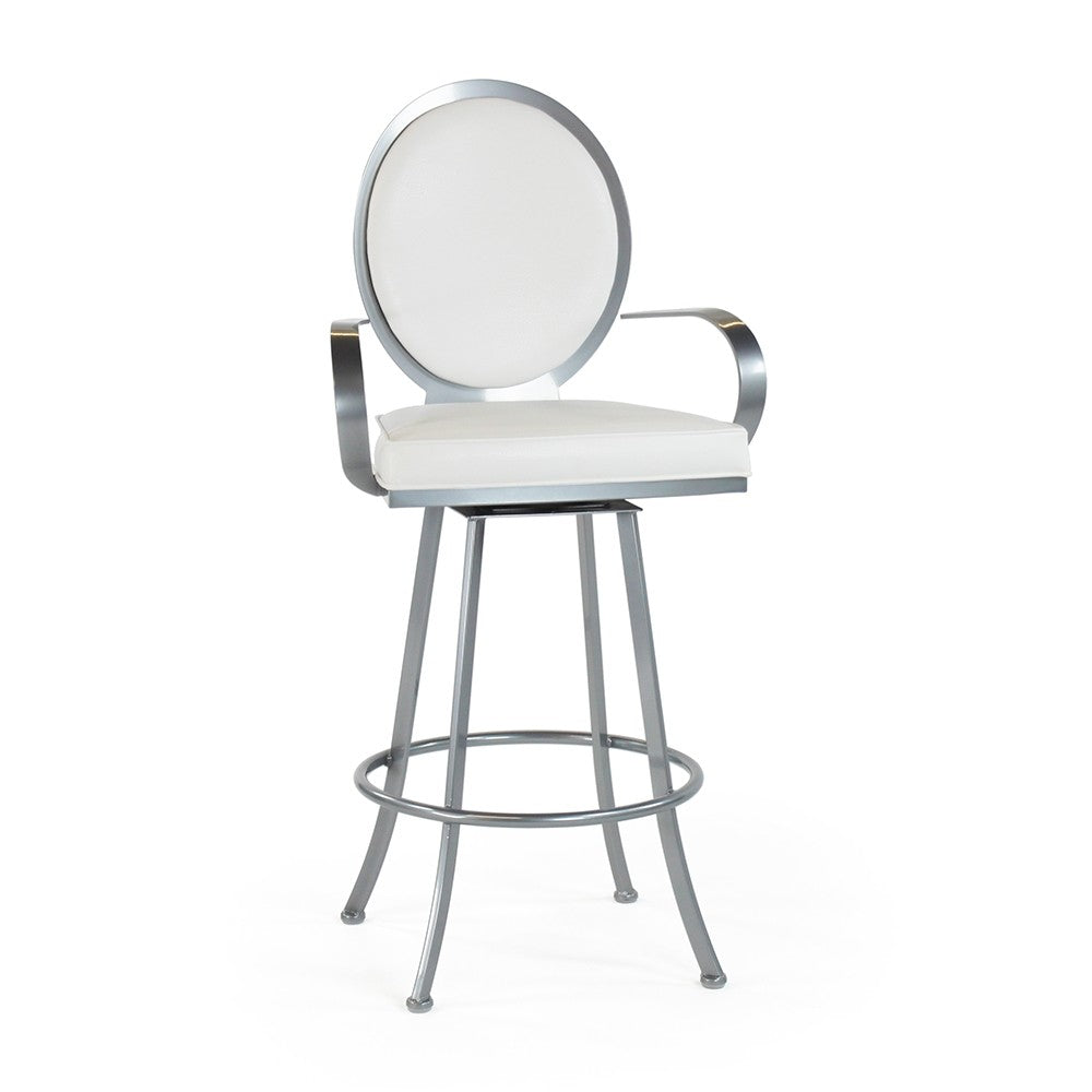 Johnston Casuals Studio II 26" Swivel Bar Stool with Arms 3989-26