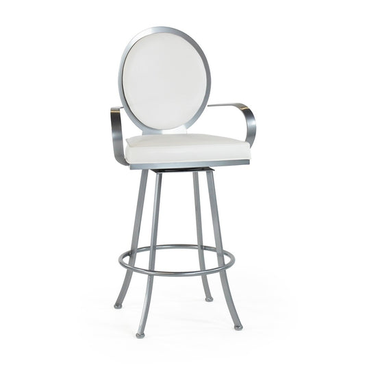 Johnston Casuals Studio II 26" Swivel Bar Stool with Arms 3989-26