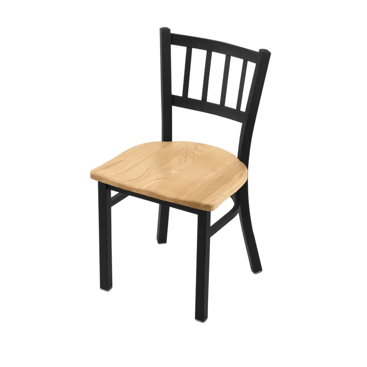Phoenix Commercial Grade Metal & Wood Dining Chair