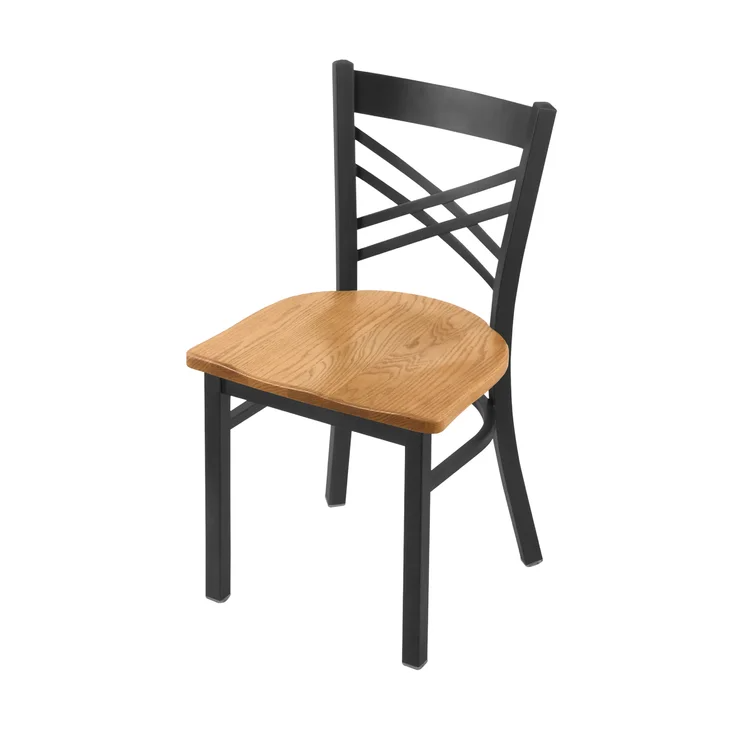 Scottsdale Commercial Grade Metal & Wood Dining Chair