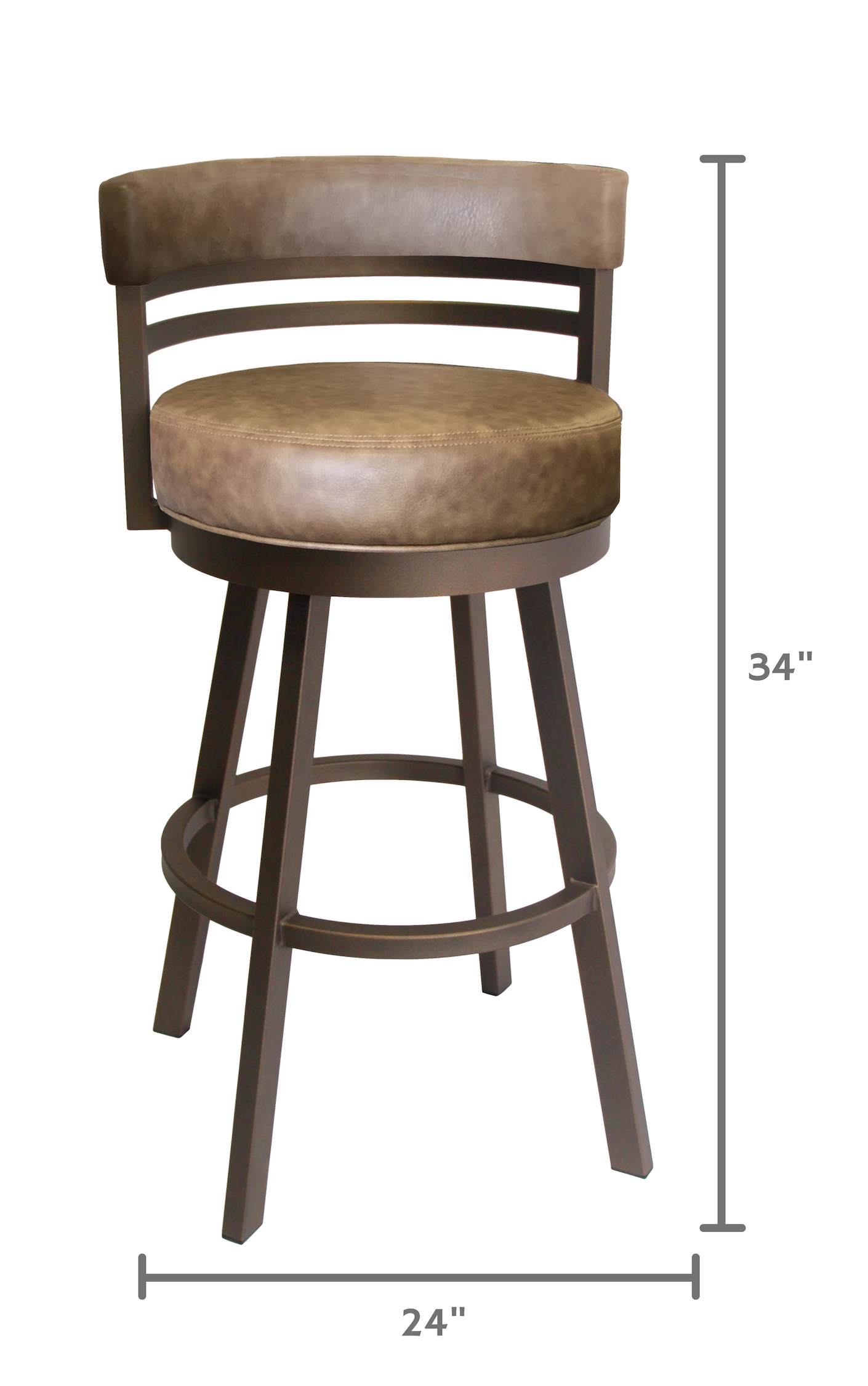 Callee Ambridge 26" Swivel Bar Stool