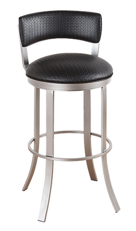 Callee Bailey 30" Upholstered Back Swivel Bar Stool