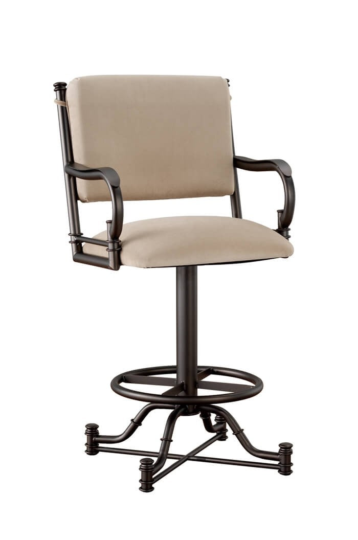 Callee Burnet 30" Swivel Bar Stool with Arms