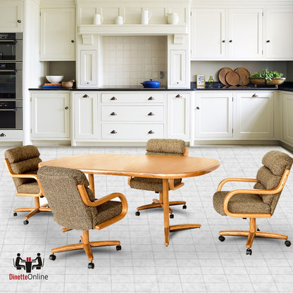 Chromcraft C137-946 and T324-466 Table Dinette Set