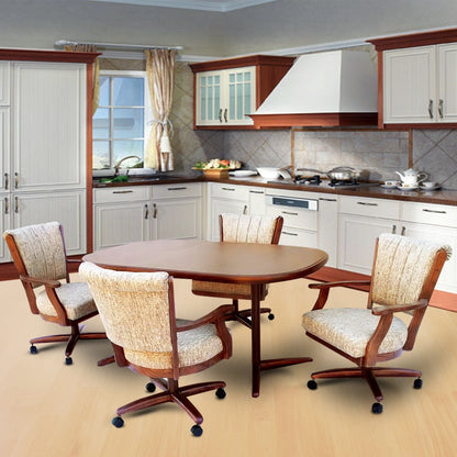 Chromcraft C178-946 and T324-466 Table 5pc Dinette Set