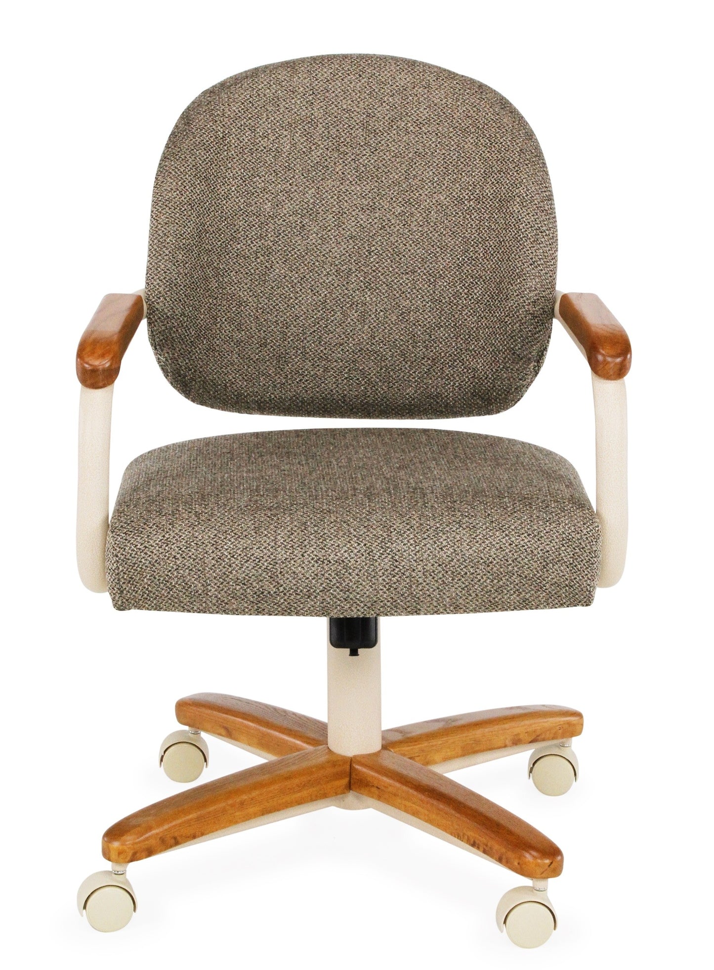 Chromcraft C362-945 Metal Swivel Tilt Caster Arm Chair