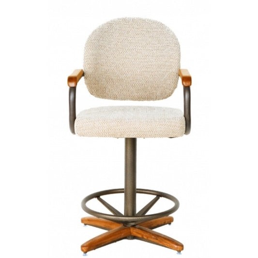 Chromcraft C362-324 Counter Height 26" Swivel Bar Stool