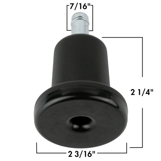 Chromcraft Caster Converter Glides set of 16