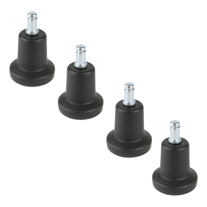 Chromcraft Caster Converter Glides Set of 4