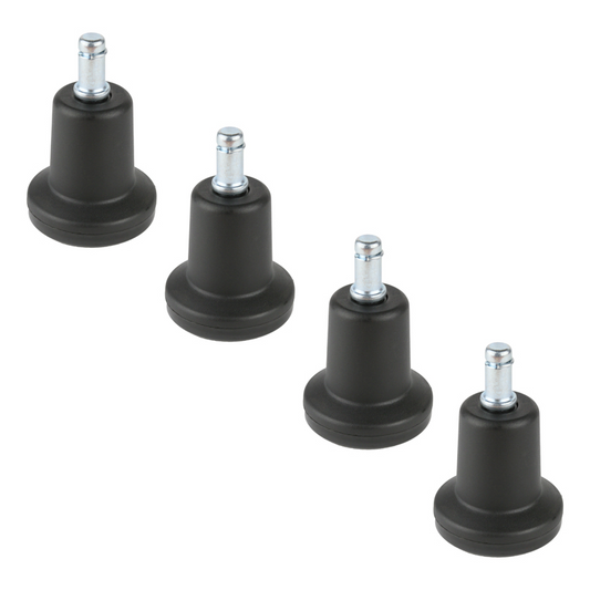 Chromcraft Caster Converter Glides Set of 4