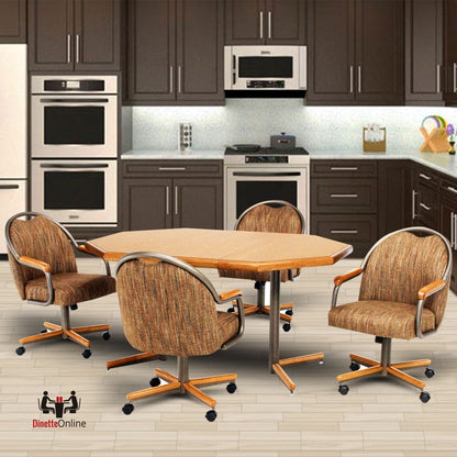 Chromcraft C188-845 and T154-365 Laminate Table Dinette Set