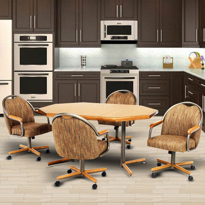 Chromcraft C188-845 and T154-365 Laminate Table Dinette Set