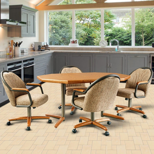Chromcraft C188-945 and T154-465 Laminate Table Dinette Set