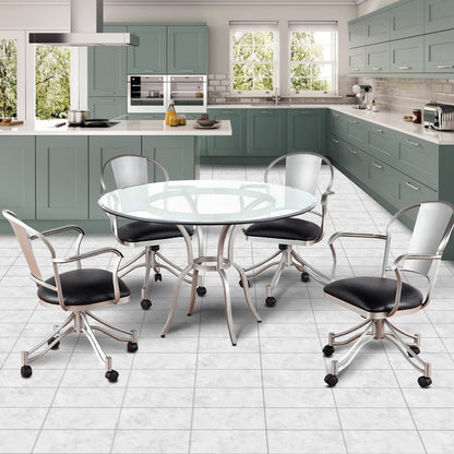 Callee Charleston Swivel Tilt Caster Dinette Set
