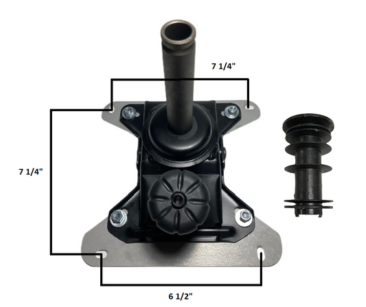 Chromcraft Swivel Tilt Mechanism with Plastic Insert Set of 2