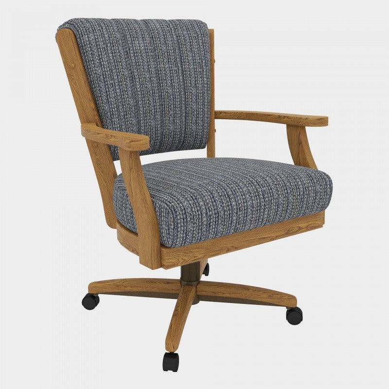 Chromcraft C178-946 swivel tilt caster arm chair