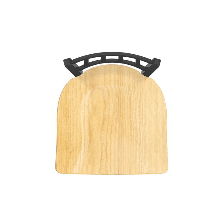 Commercial Grade Phoenix XL Big Metal & Wood Swivel Counter Stool