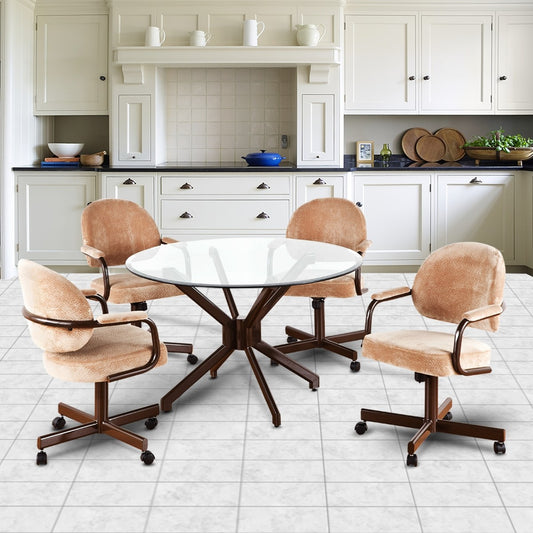 Callee Daytona Swivel Tilt Caster Dinette Set