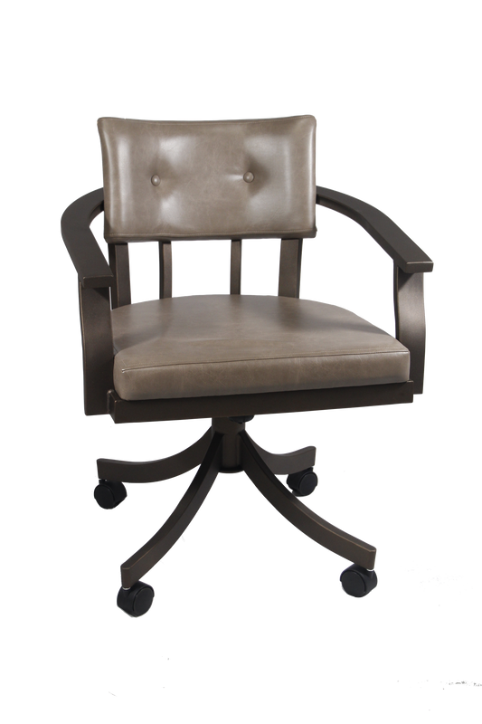 Callee Kingston Swivel Tilt Caster Dining Chair