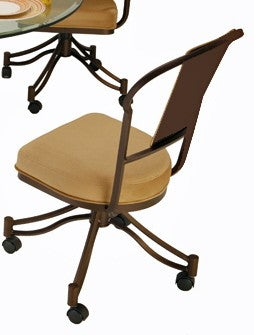Callee Charleston Swivel Tilt Caster Dining Side Chair