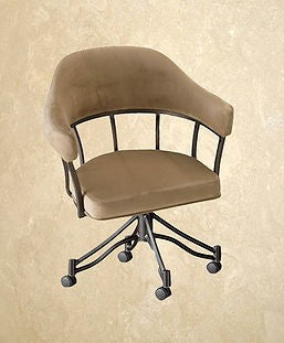 Tempo Like Lodge Swivel Tilt London Caster Arm Chair by Callee