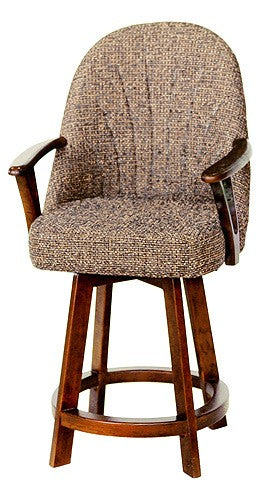 Chromcraft C127-384 Counter Height 26 Swivel Barstool