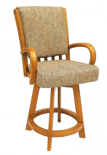 Chromcraft C177-384 26 Swivel Counter Height Barstool