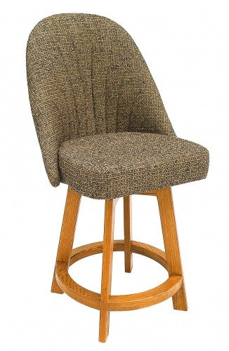 Chromcraft C128-384 26 Counter Height Swivel Barstool