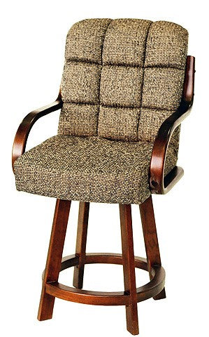 Chromcraft C117-384  26 Swivel Counter Height Bar Stool