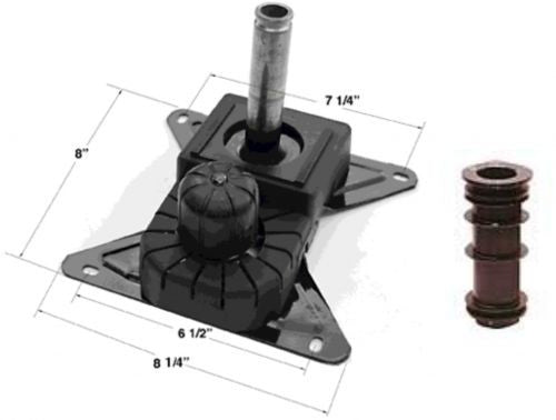 Chromcraft Swivel Tilt Mechanism with Plastic Insert (only fits Chromcraft)