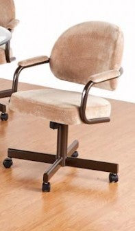 Tempo Like Dayton Swivel Tilt Caster Daytona Dinette Chair by Callee