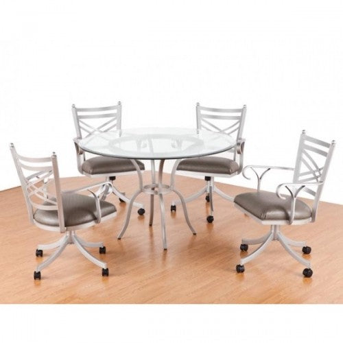 Callee Rochester Swivel Tilt Caster Dining Set