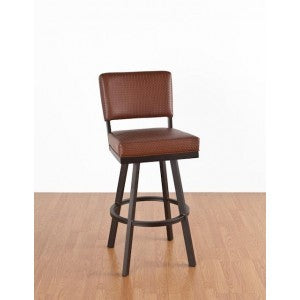 Tempo Like Manhattan 34 Swivel Malibu Bar Stool by Callee