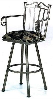 Callee Sunset 26" Swivel Bar Stool with Arms