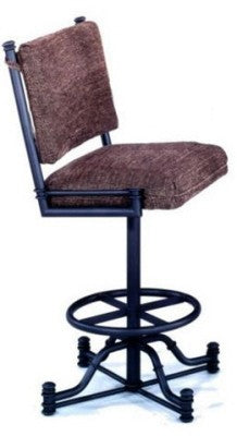 Tempo Like Bullseye 34 Burnet Swivel Wide Body Bar Stool by Callee