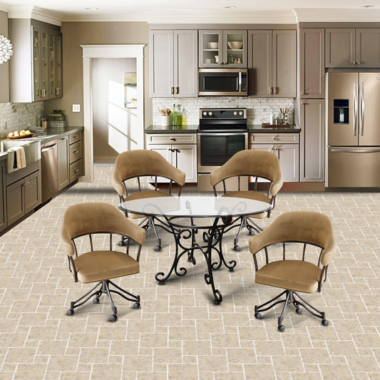 Callee London Swivel Tilt Caster Dining Set