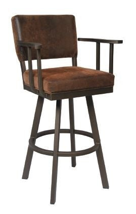 Callee Malibu 34" Swivel Bar Stool with Arms