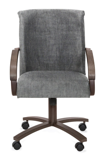 Chromcraft Metalcraft MM602 O&S Swivel Rocker Roller Dinette Chair