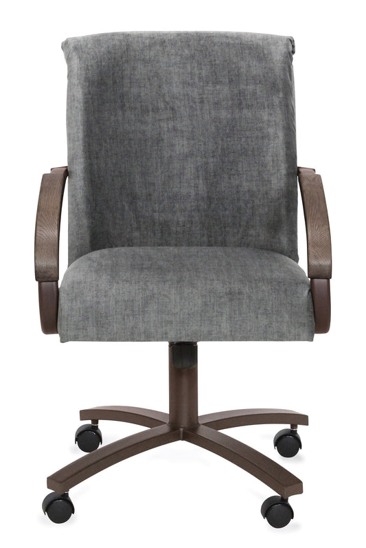 Chromcraft Metalcraft MM602 O&S Swivel Rocker Roller Dinette Chair