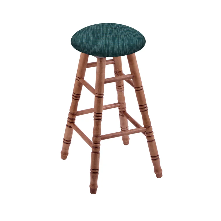 Wenden Commercial Grade Upholstered Swivel Backless 30" Bar Stool