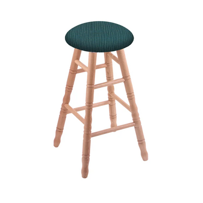 Wenden Commercial Grade Upholstered Swivel Backless Counter Stool