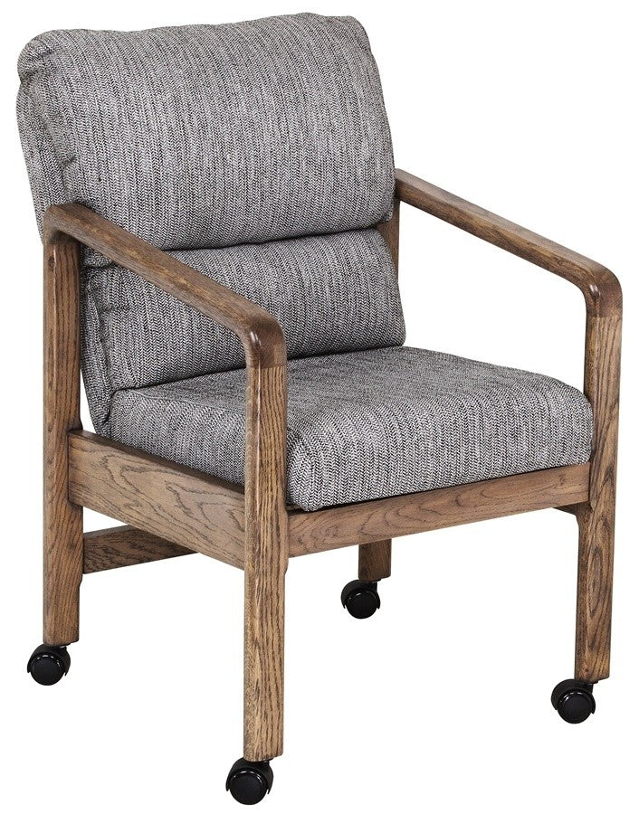 Chromcraft TC03 Contemporary Rocker Caster Dining Theater Chair