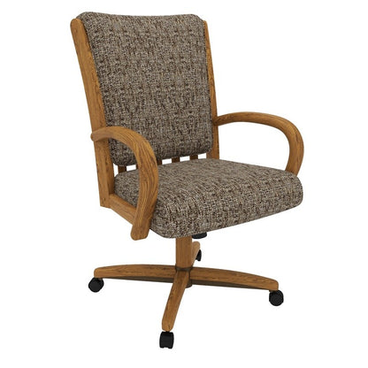 Chromcraft CM177-946CH Swivel Tilt Caster Chair Zip Ship